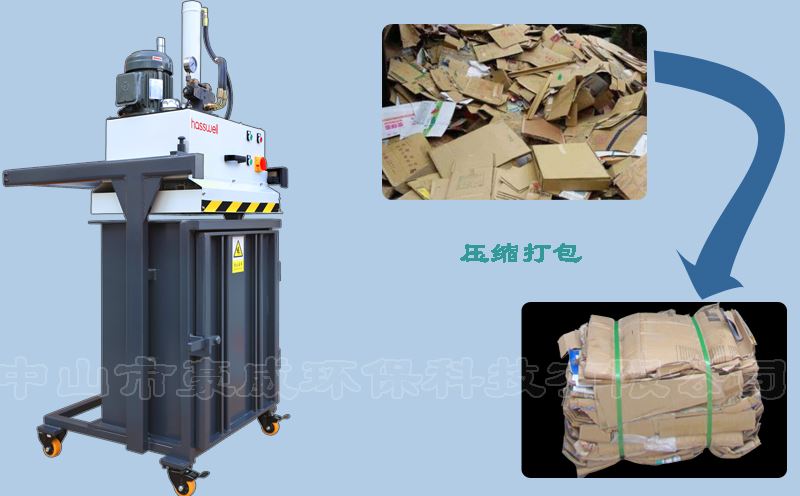 供應2噸廢紙打包機 供應2噸廢紙打包機